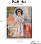 Framed Fabric Wall Decor - View 3
