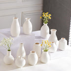Boho Black Vase — Set of 12