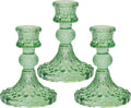 Green Pillar Candle — Green