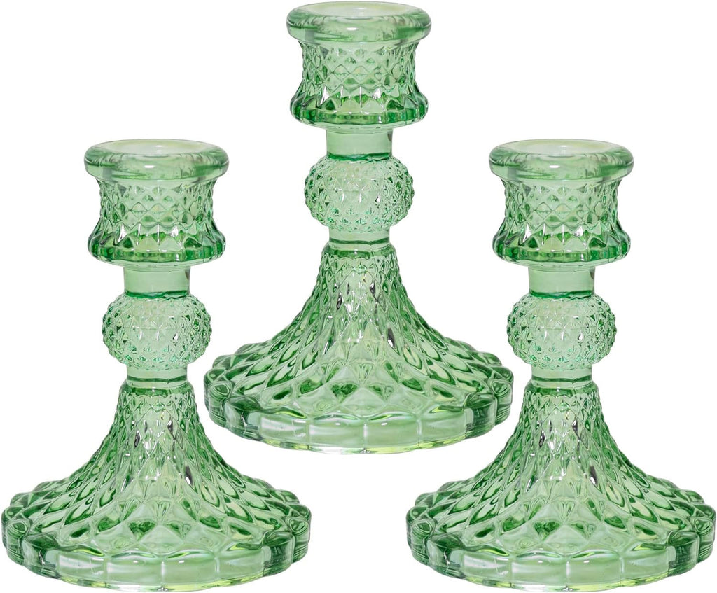 Green Pillar Candle