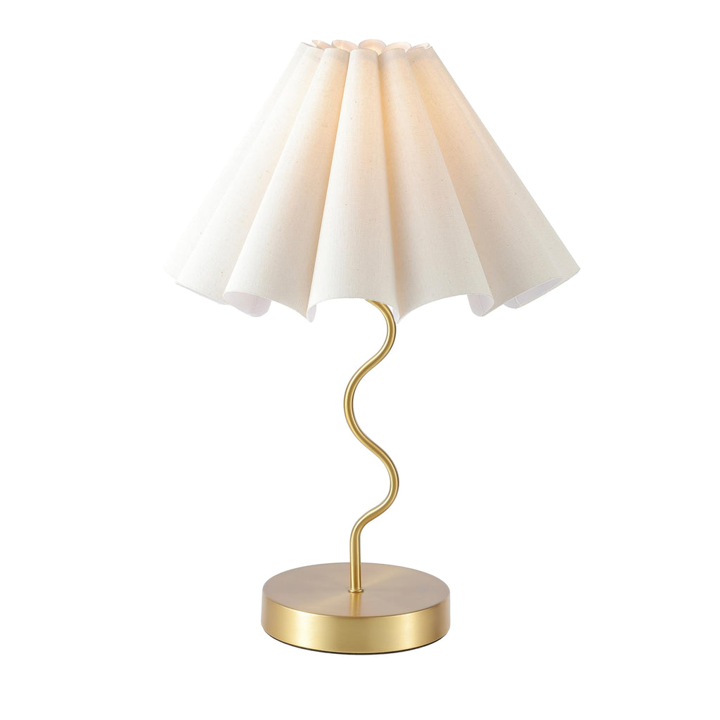 Linen Luxe Black Bedside Lamp