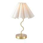 Linen Luxe Black Bedside Lamp