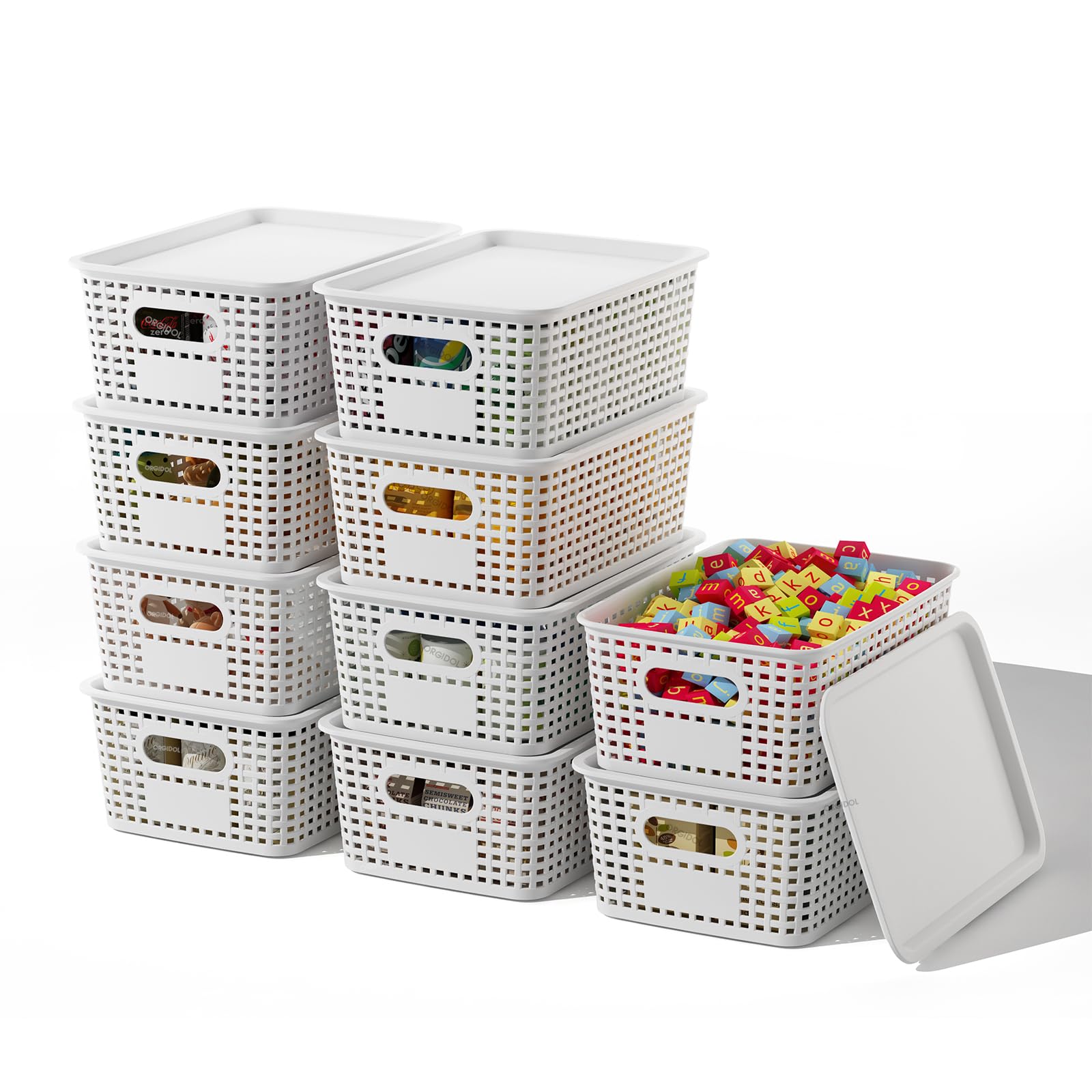Black Storage Bin