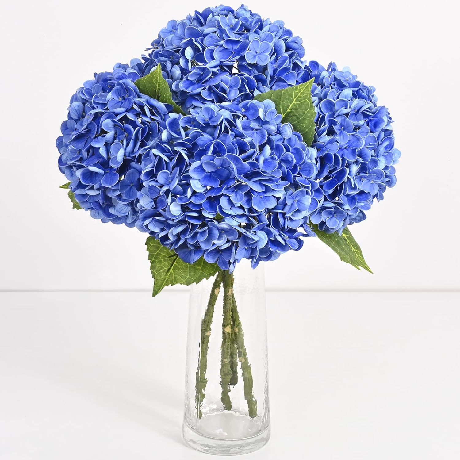 Blue Artificial Flowers — 21" — Dark Blue