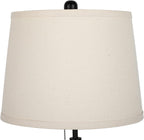 Dimmable Modern Beige Nightstand Lamp — Set of 2 - View 7