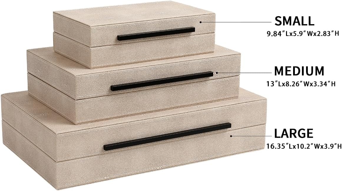 Modern Black Storage Basket — Set of 3 - View 2