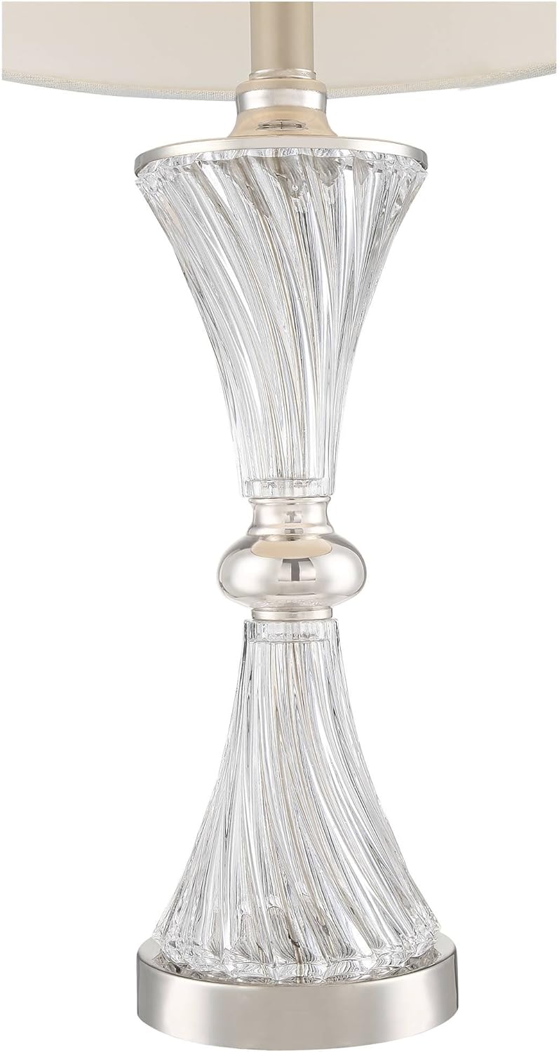 USB Charging Modern Black Table Lamp — 25.5" - View 8