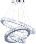 Adjustable Luxe Metal Chandelier — Round
