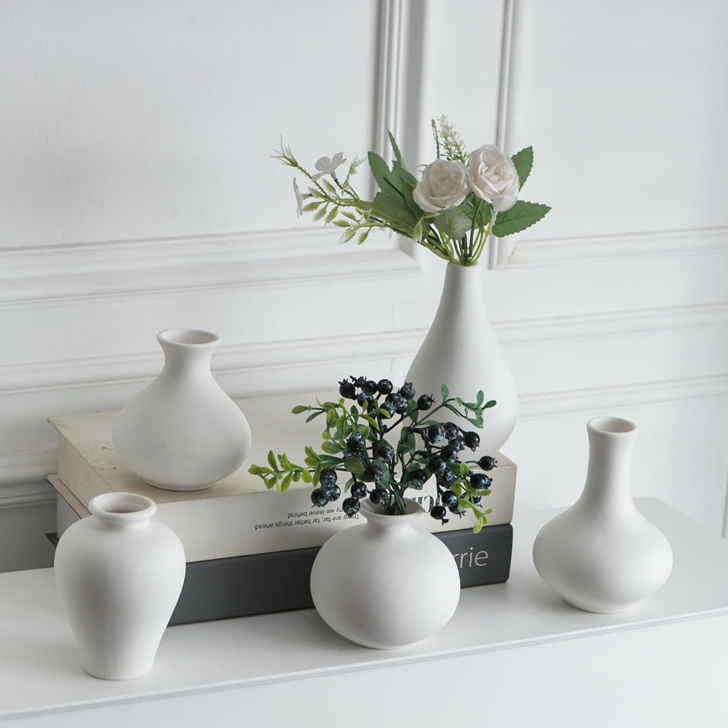 Farmhouse Black Decorative Vase — Set of 5 - View 9