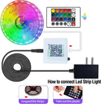 Color Changing Rattan LED Strip Lights - View 5