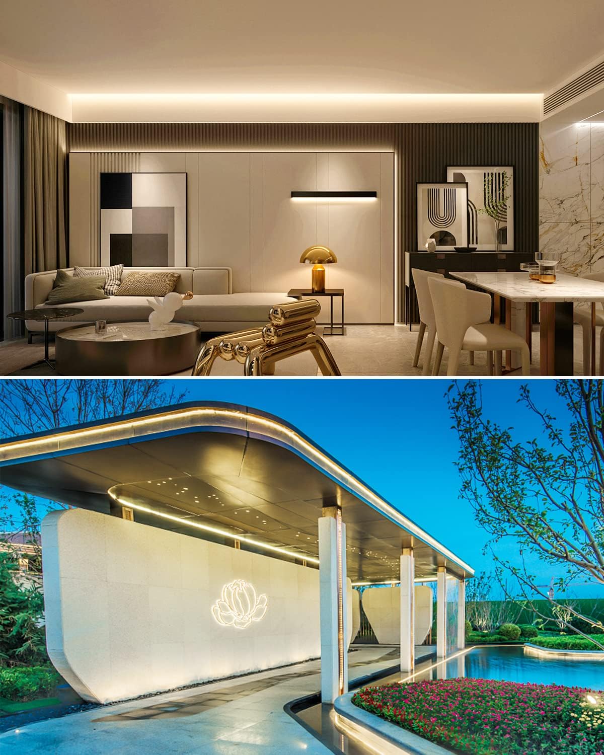 Dimmable White LED Strip Lights - View 6