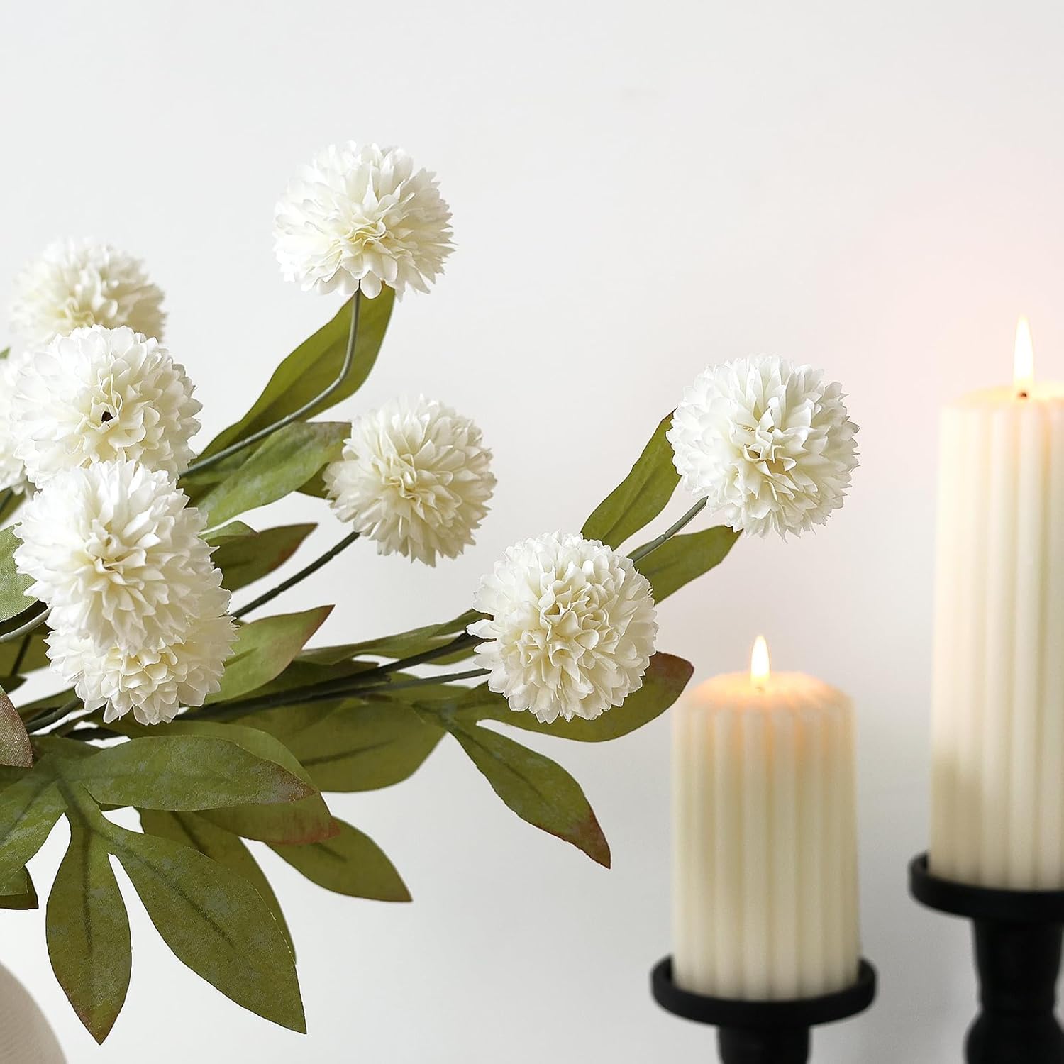 Beige Artificial Flowers — 27" - View 3