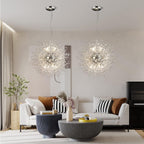 Luxe Metal Chandelier — 12-Light - View 4