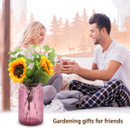 Modern Black Flower Vase - View 7