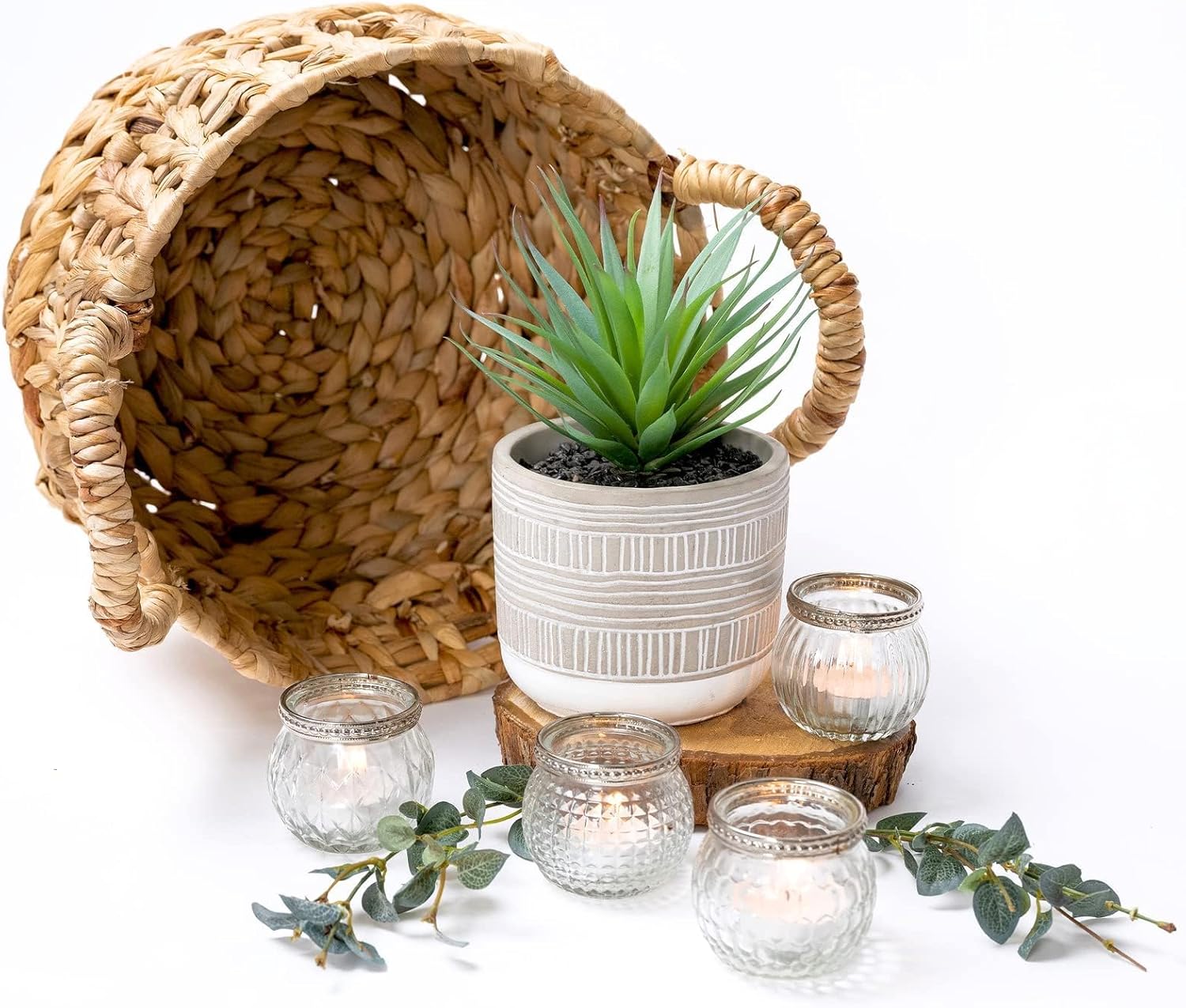 Farmhouse Faux Plant — 8" - View 6