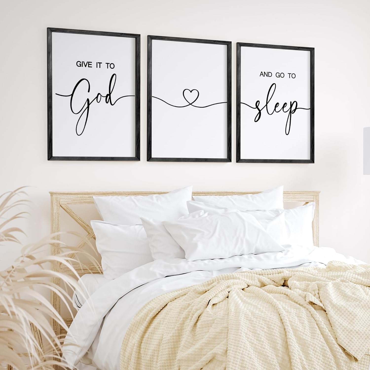 Framed Farmhouse Black Wall Decor — 11" — 11"x14"