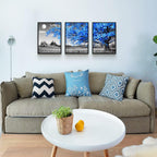 Modern Beige Framed Wall Art — 12" - View 2