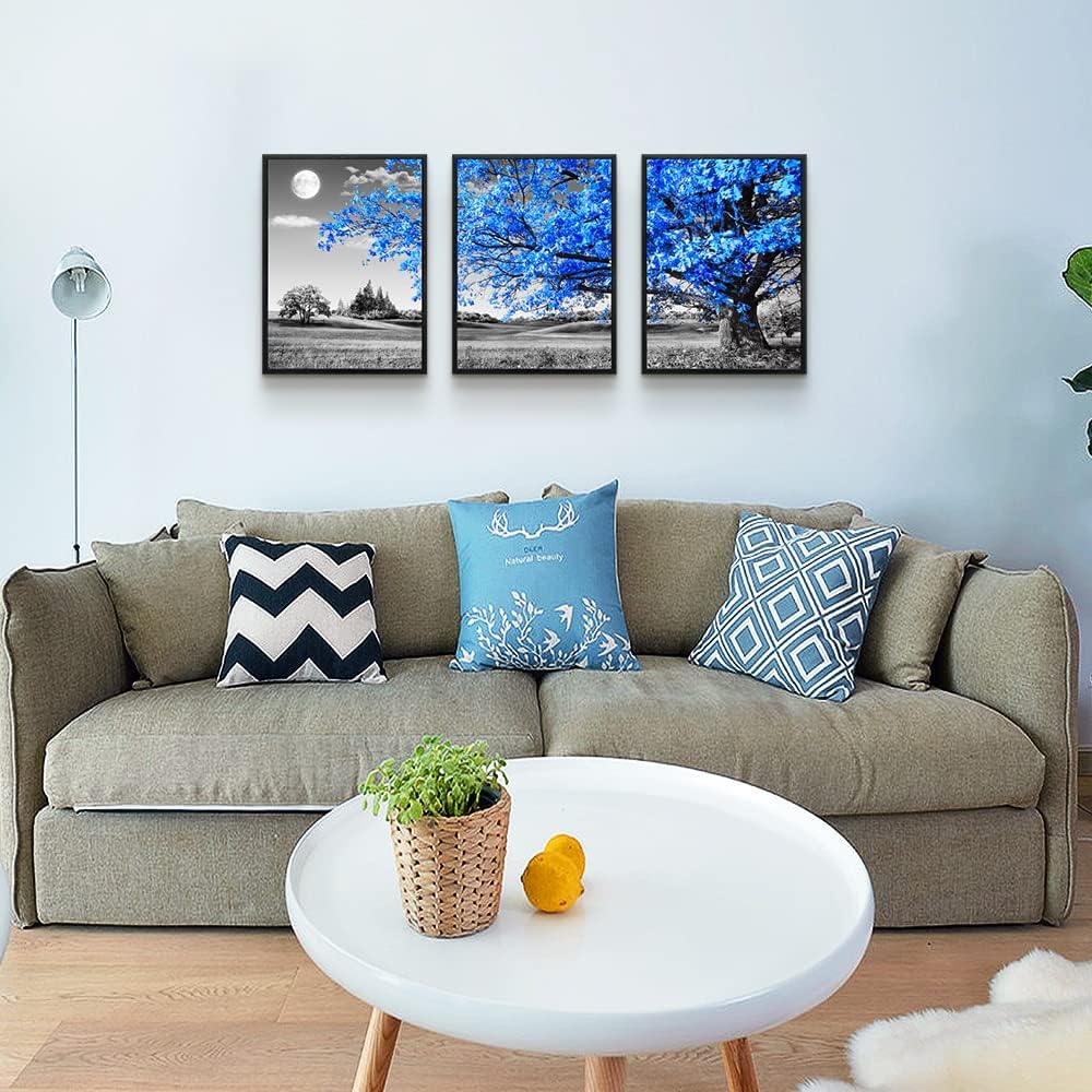 Modern Beige Framed Wall Art — 12" - View 2