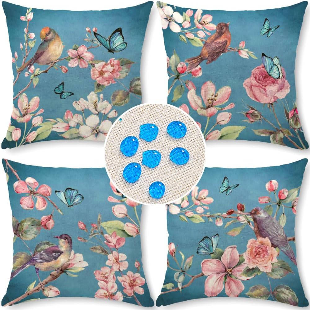 Boho Fabric Pillow Cover — 18" — Od-2507