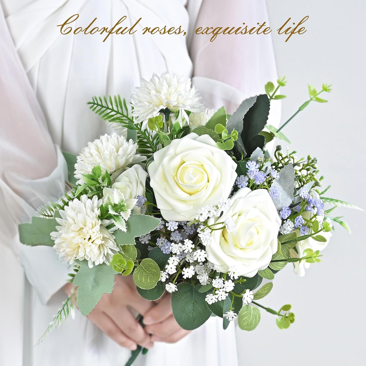 Black Artificial Flowers - View 7