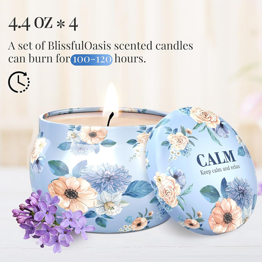 Soy Wax Metal Scented Candle - View 5