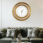 Round Brown Mirror — 32" - View 5