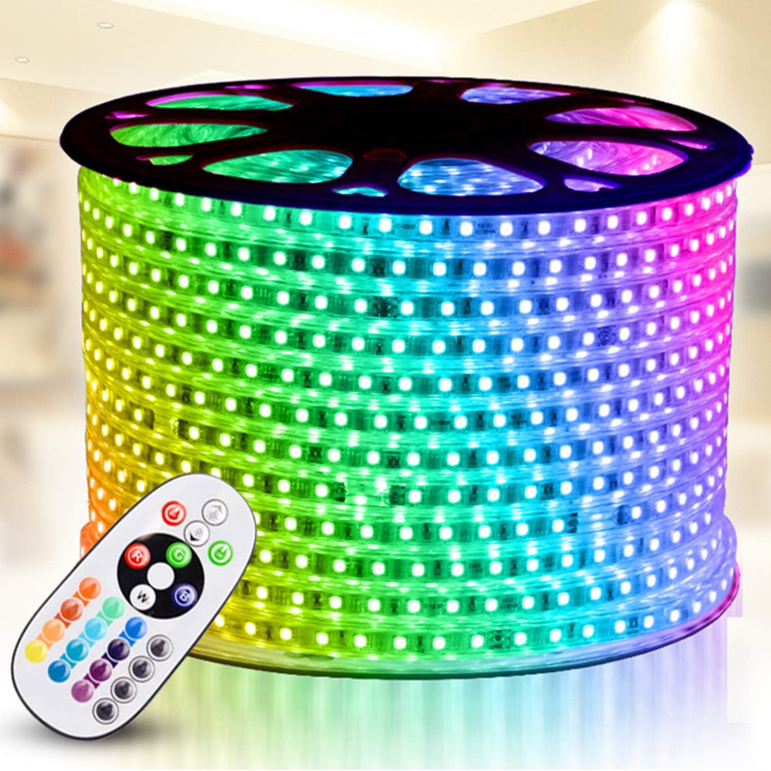 Dimmable White LED Strip Light — 16.4 ft