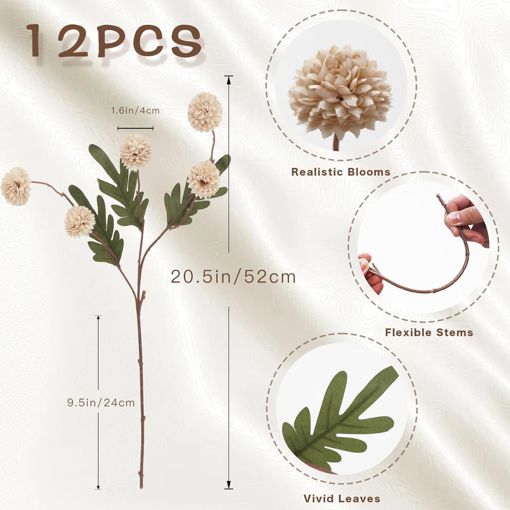 Beige Artificial Plant - View 2