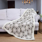 Beige Throw Pillow — 51" - View 6