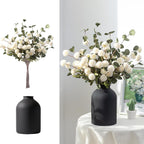 Beige Artificial Plant — White