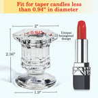 Luxe Blue Candle - View 4
