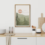Framed Boho Wood Wall Art — 24" - View 4
