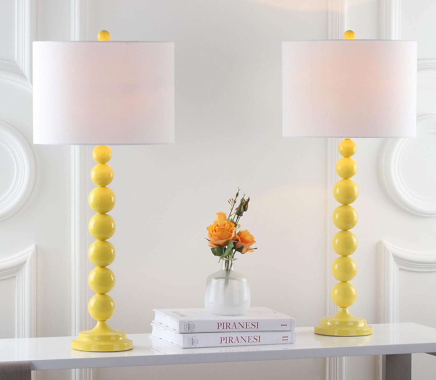 Modern Blue Table Lamp — Set of 2 - View 2