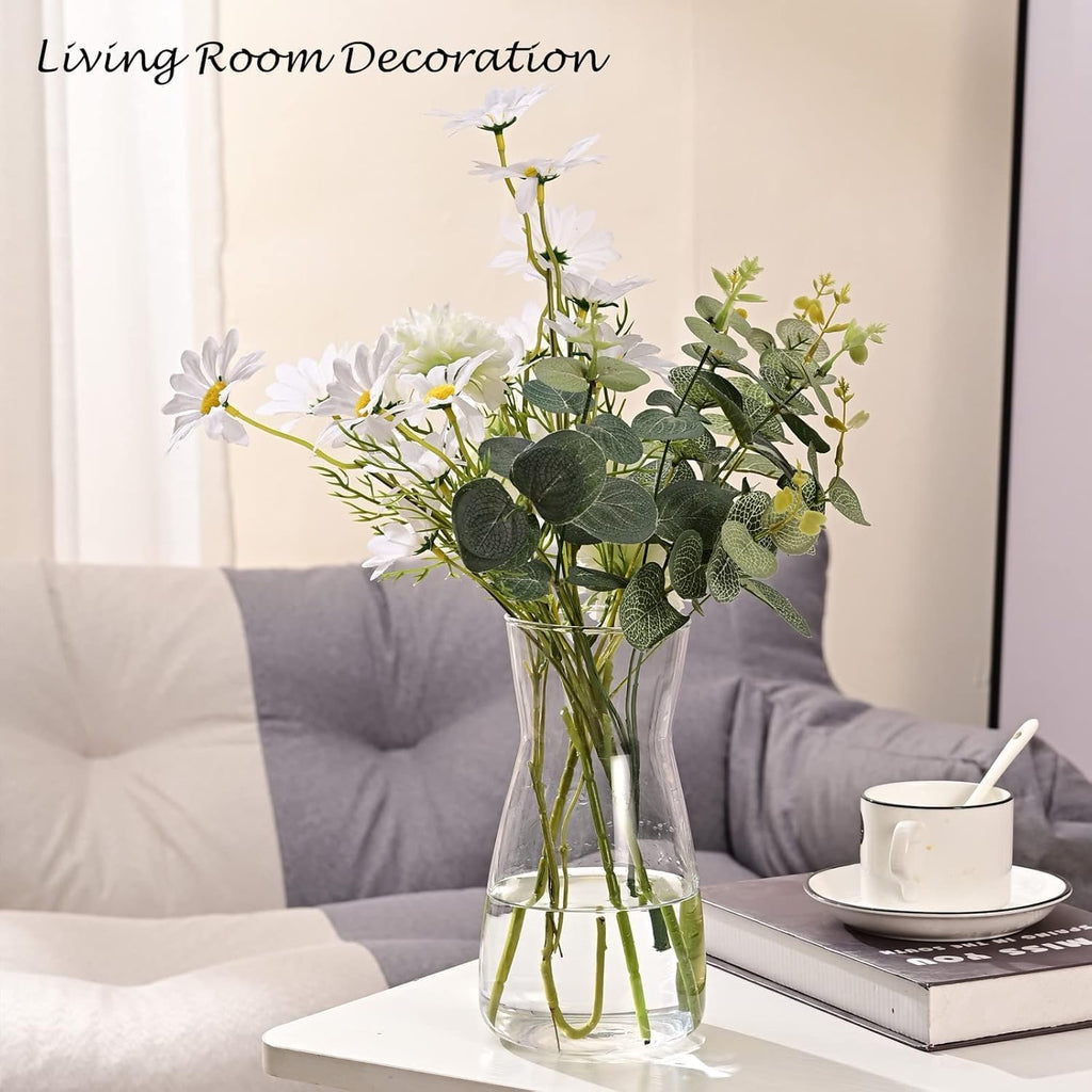 Boho Grey Flower Vase — 8" - View 8