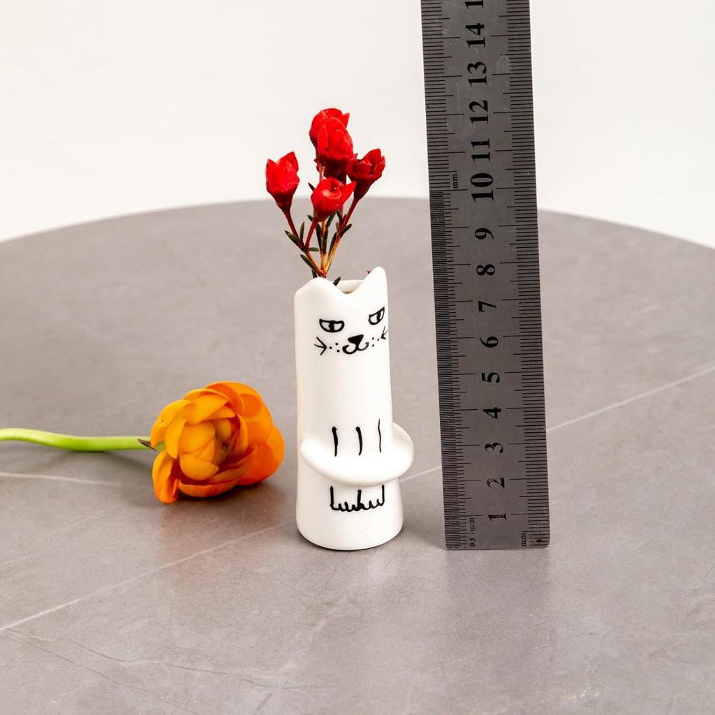 Ceramic Flower Vase — Set of 3 - View 2