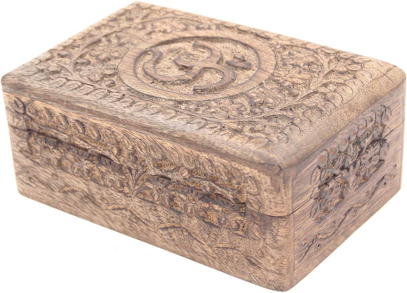 Wood Storage Basket — Medium