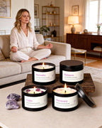 Scented Luxe Metal Candle - View 3