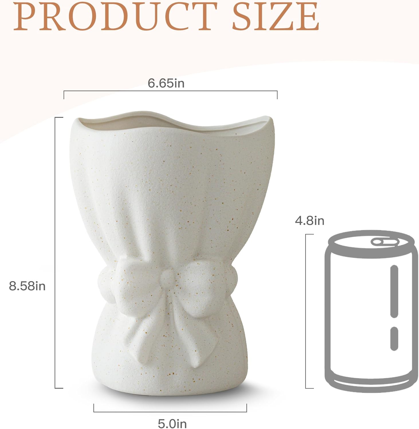 Modern Ceramic Flower Vase - View 2