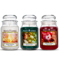 Metal Scented Candle — Set of 3