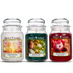 Metal Scented Candle — Set of 3