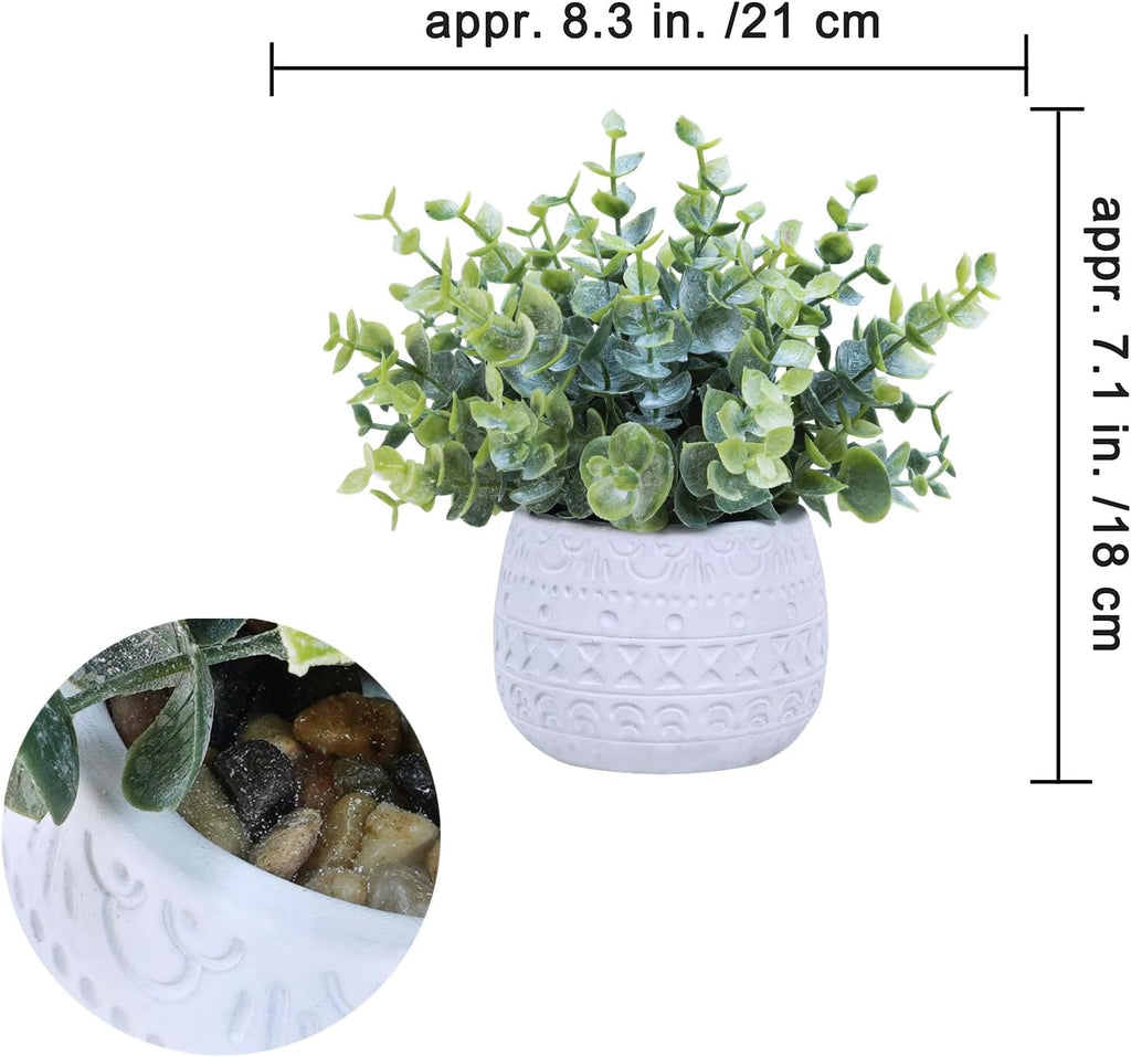 Modern Black Artificial Plant — 7.1" - View 2