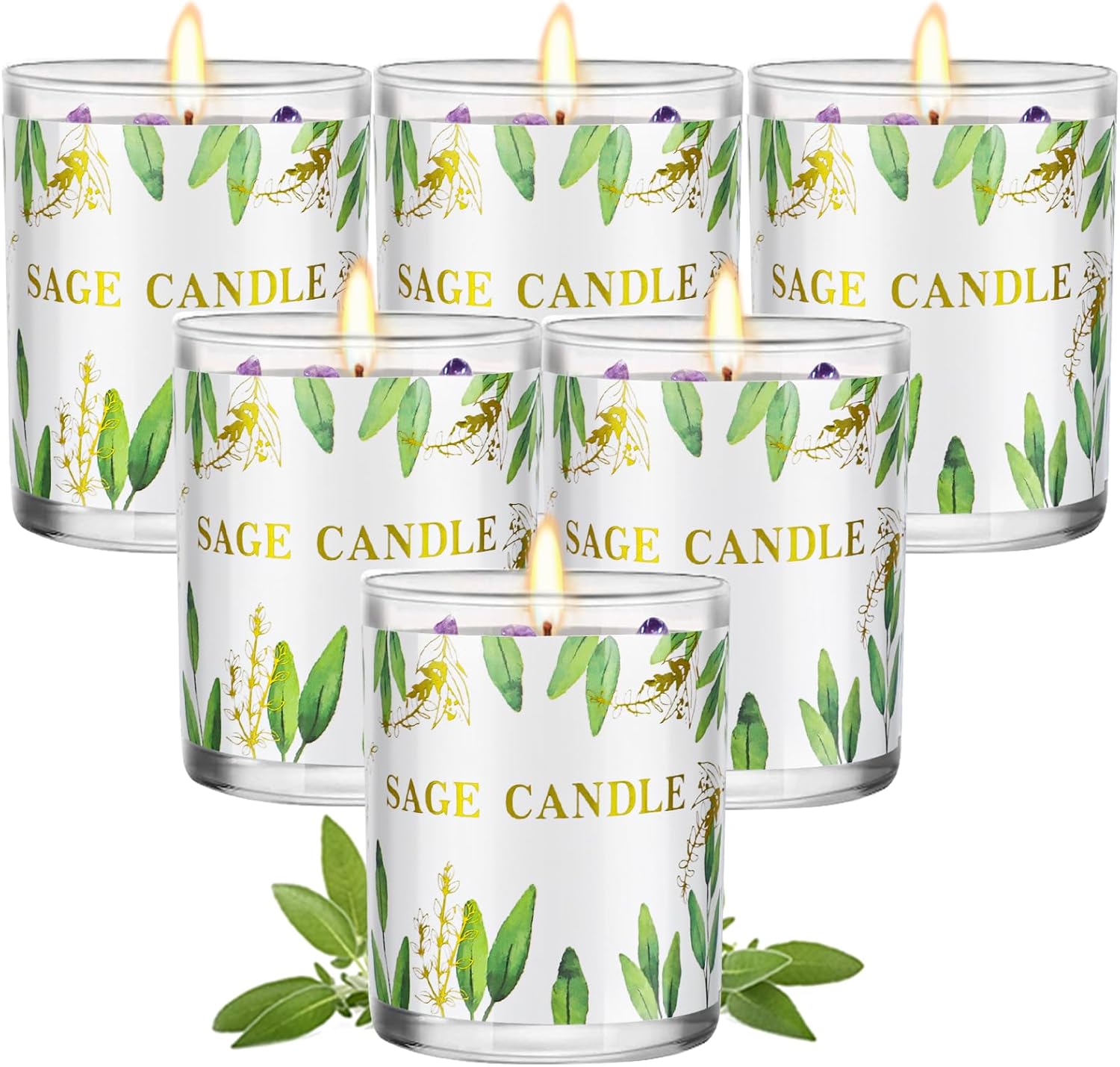 Luxe Glass Scented Candle - View 10
