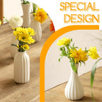 Boho Black Flower Vase — Set of 16 - View 4