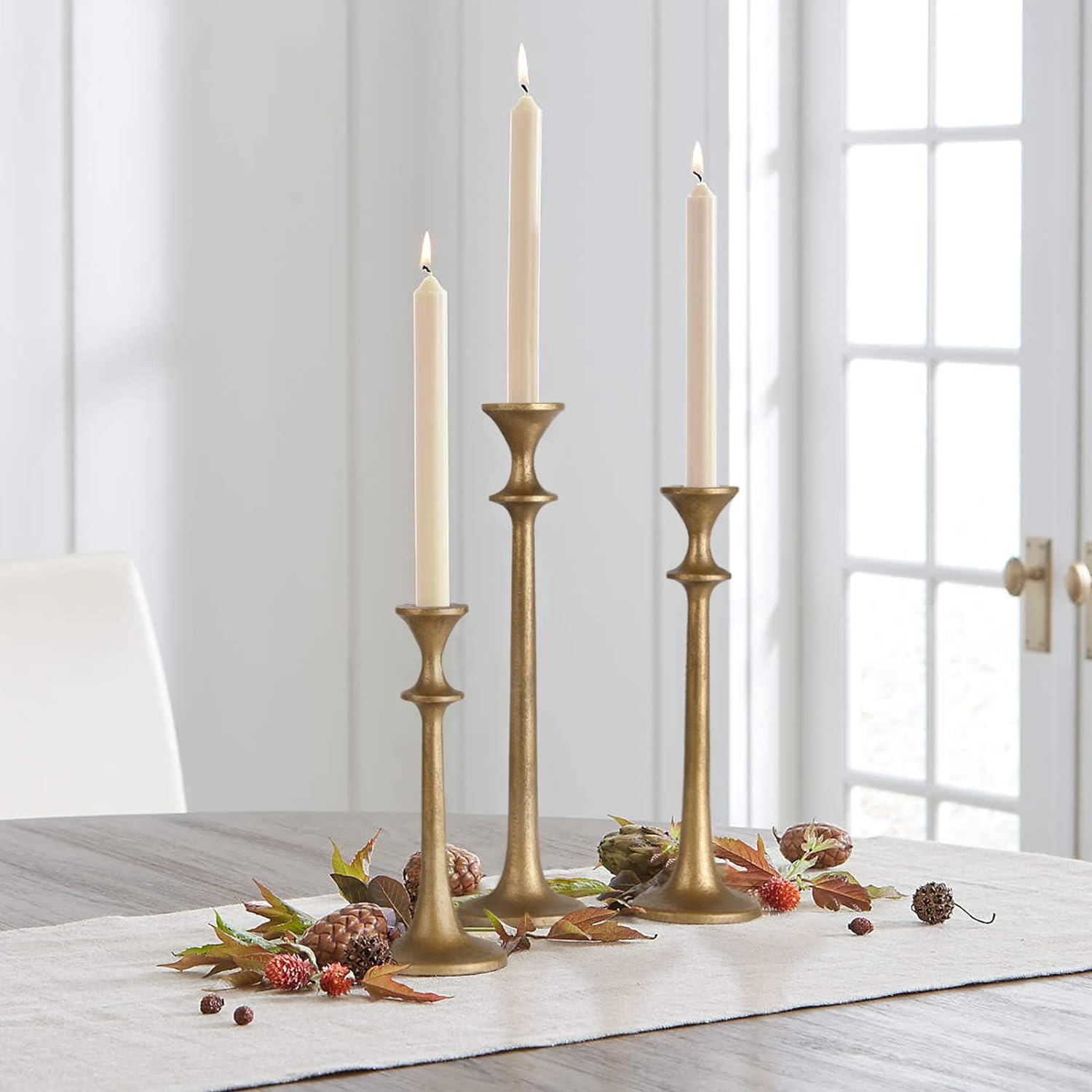 Antique Luxe Black Candle — Set of 3 - View 6