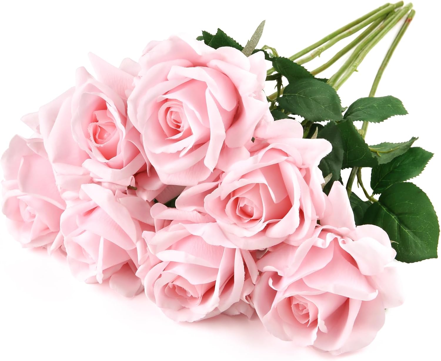 Blue Artificial Plant — 17.71" — Pink-45cm
