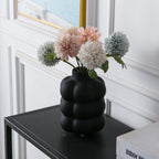 Boho Black Flower Vase — 6.7" - View 2