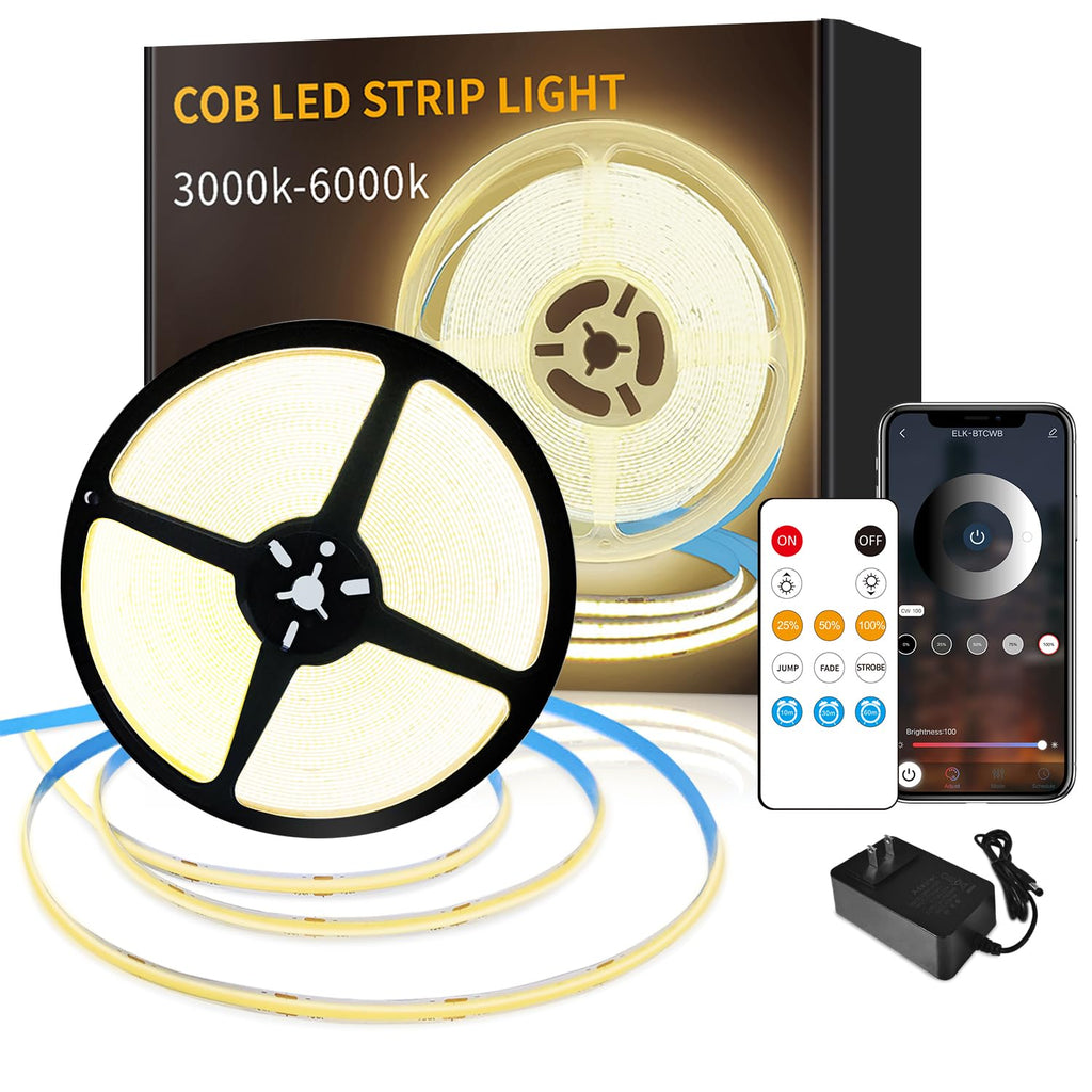 Dimmable White LED Strip Lights