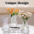 Modern Beige Flower Vase — 6" - View 7