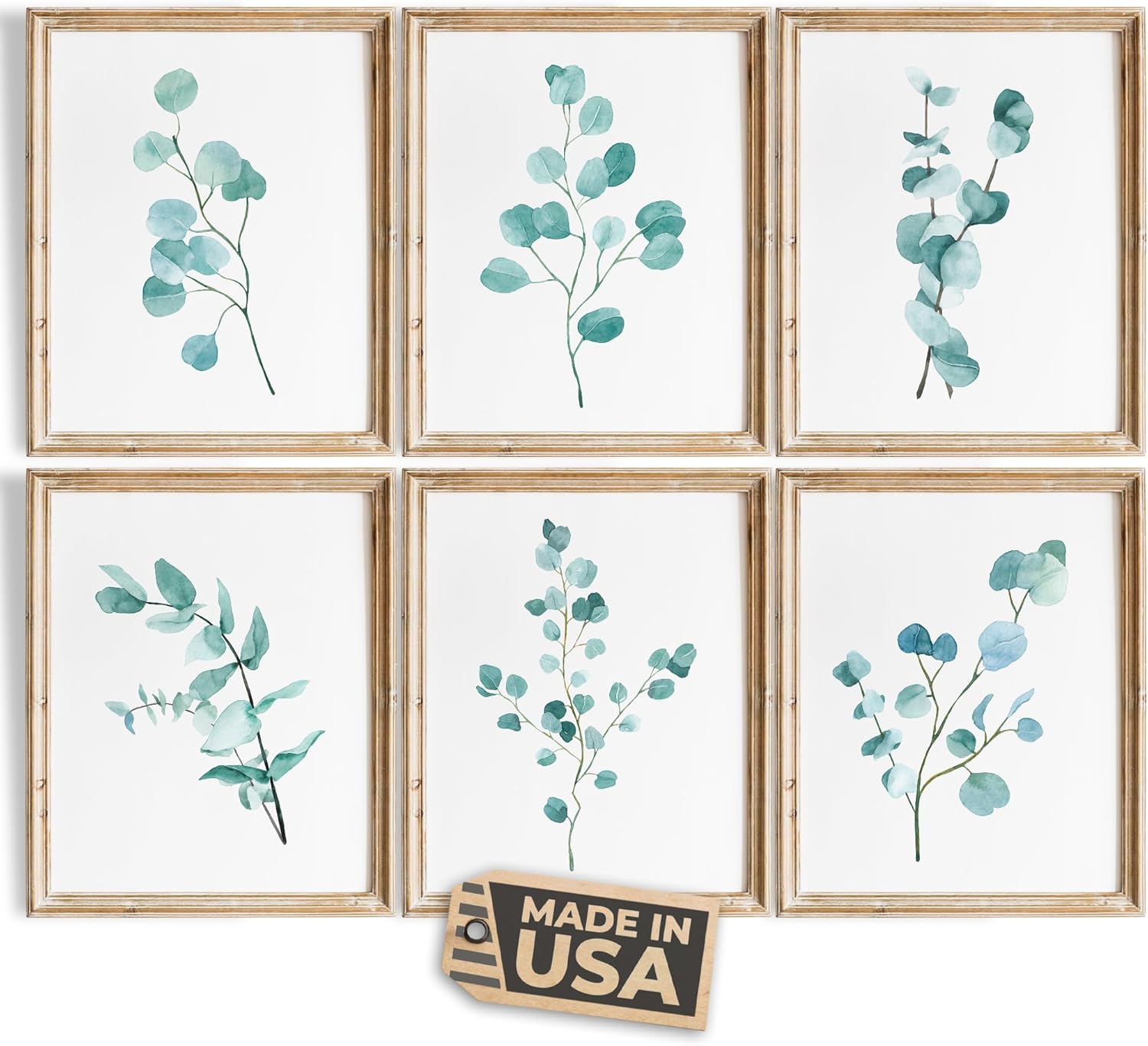 Unframed Wall Art Print — 8x10 — Eucalyuptus (Light Green)