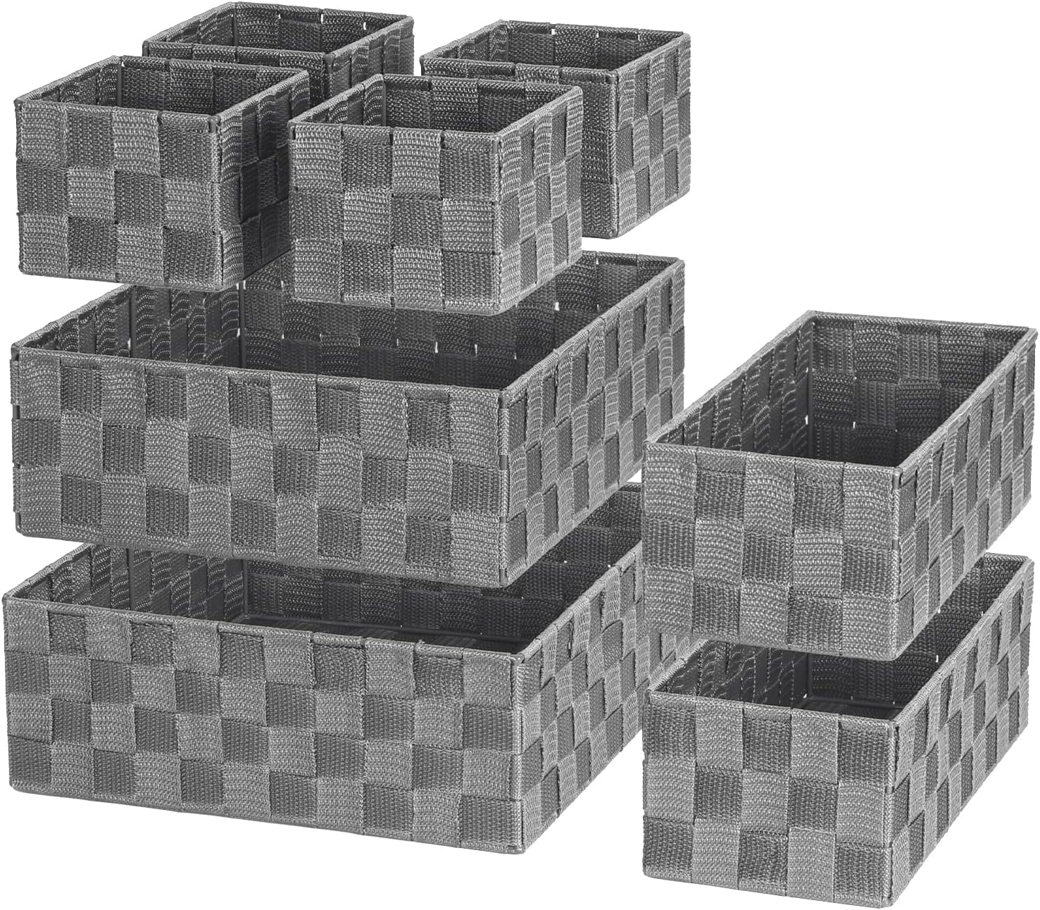Boho Beige Vase — Gray-8pcs